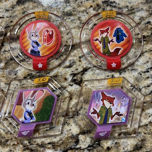 Disney Infinity 3.0 Zootopia Power Disks - Picture 1 of 1
